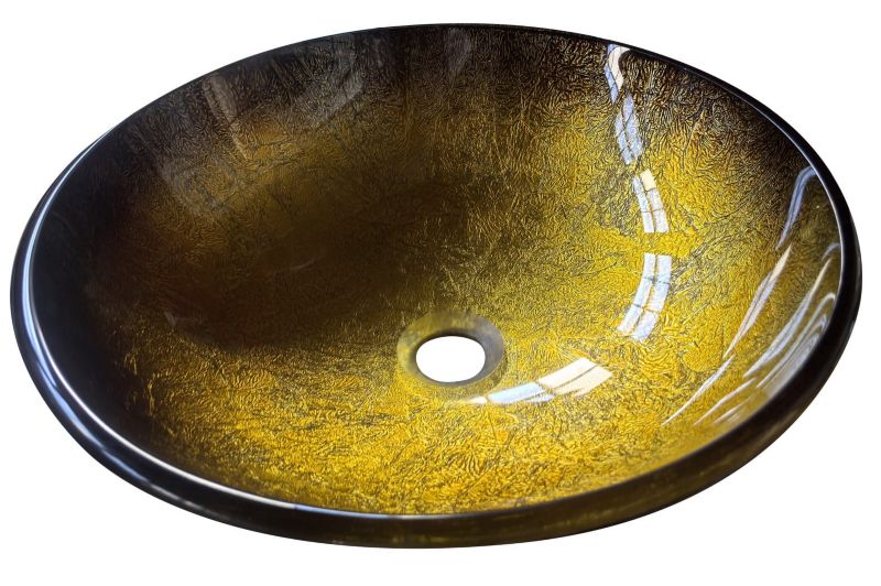 Umywalka szklana Domotechnika okrągła 42x42x14 cm 1 szt.