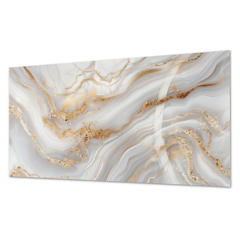 Panel Winylowy Ścienny ArtPrintCave 100x50 cm Abstrakcyjne fale z detalami 1 szt.