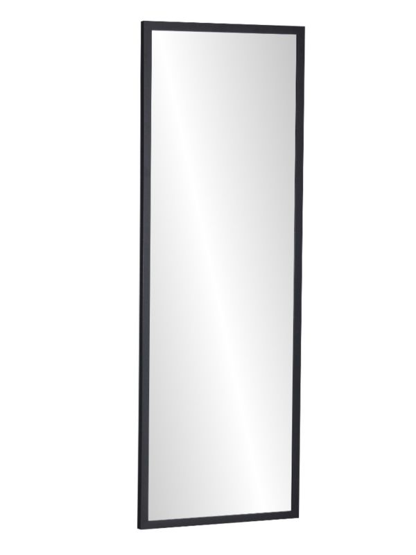 Lustro wiszące Profilmat 160x50 rama wąska czarna 1szt.