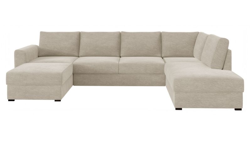 Narożnik z funkcją spania MIRJAN 24 Wilma prawy jasny beż 1 szt.