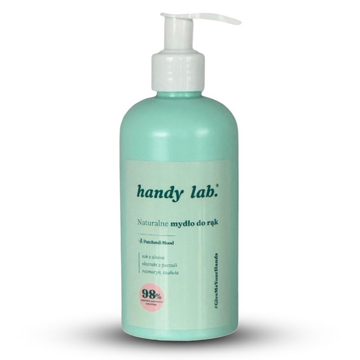 handy lab. naturalne mydło do rąk Patchouli, 250 ml