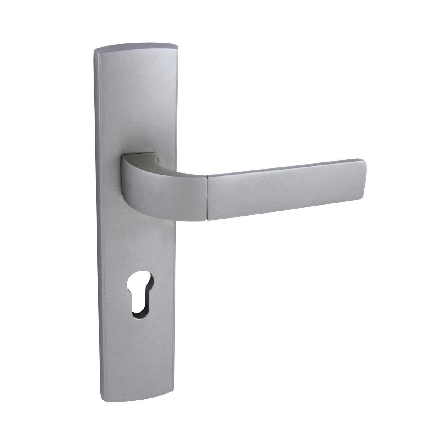 Domino Klamka do drzwi Fokus uniwersalna nikiel mat