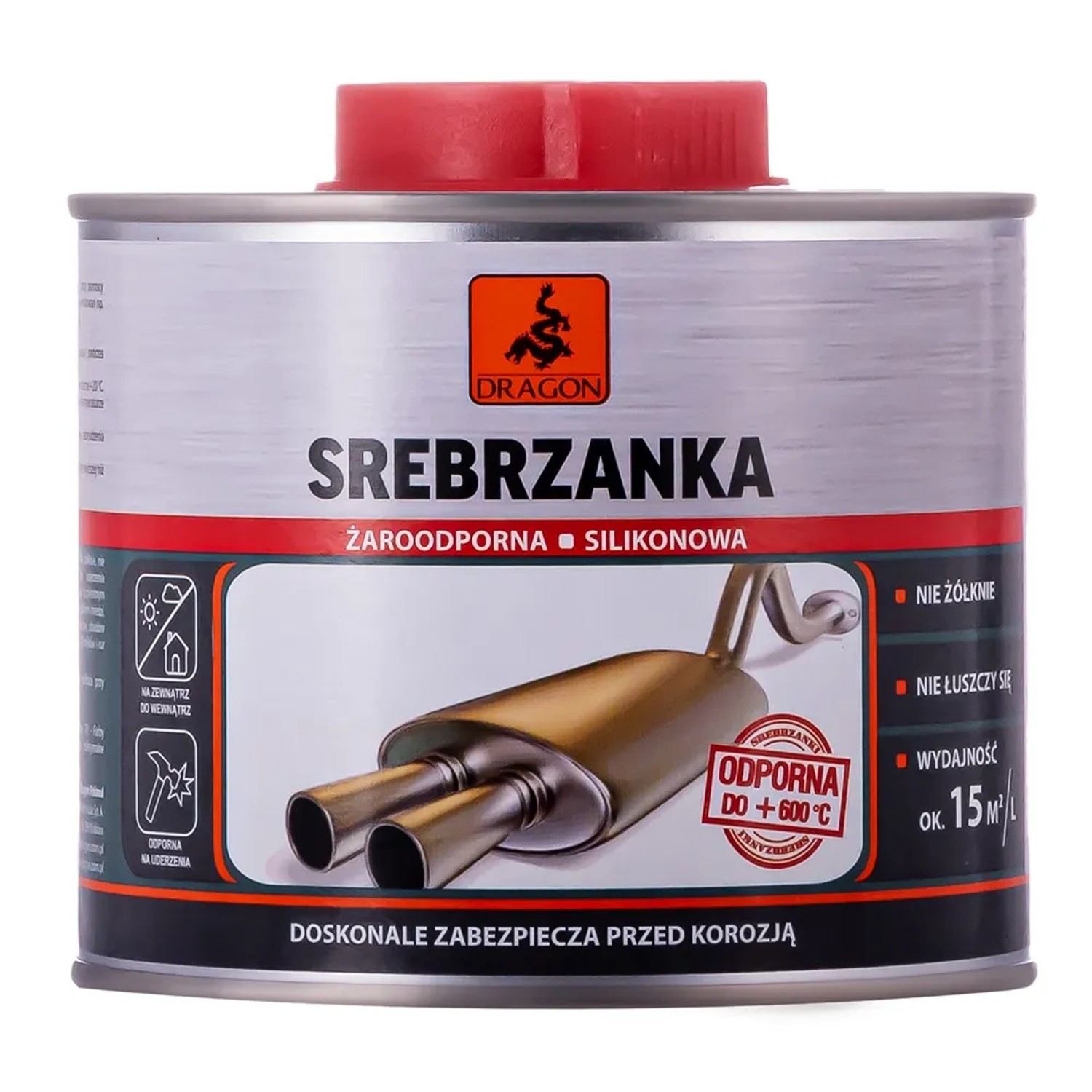 Dragon Srebrzanka żaroodporna Silżar 200 ml