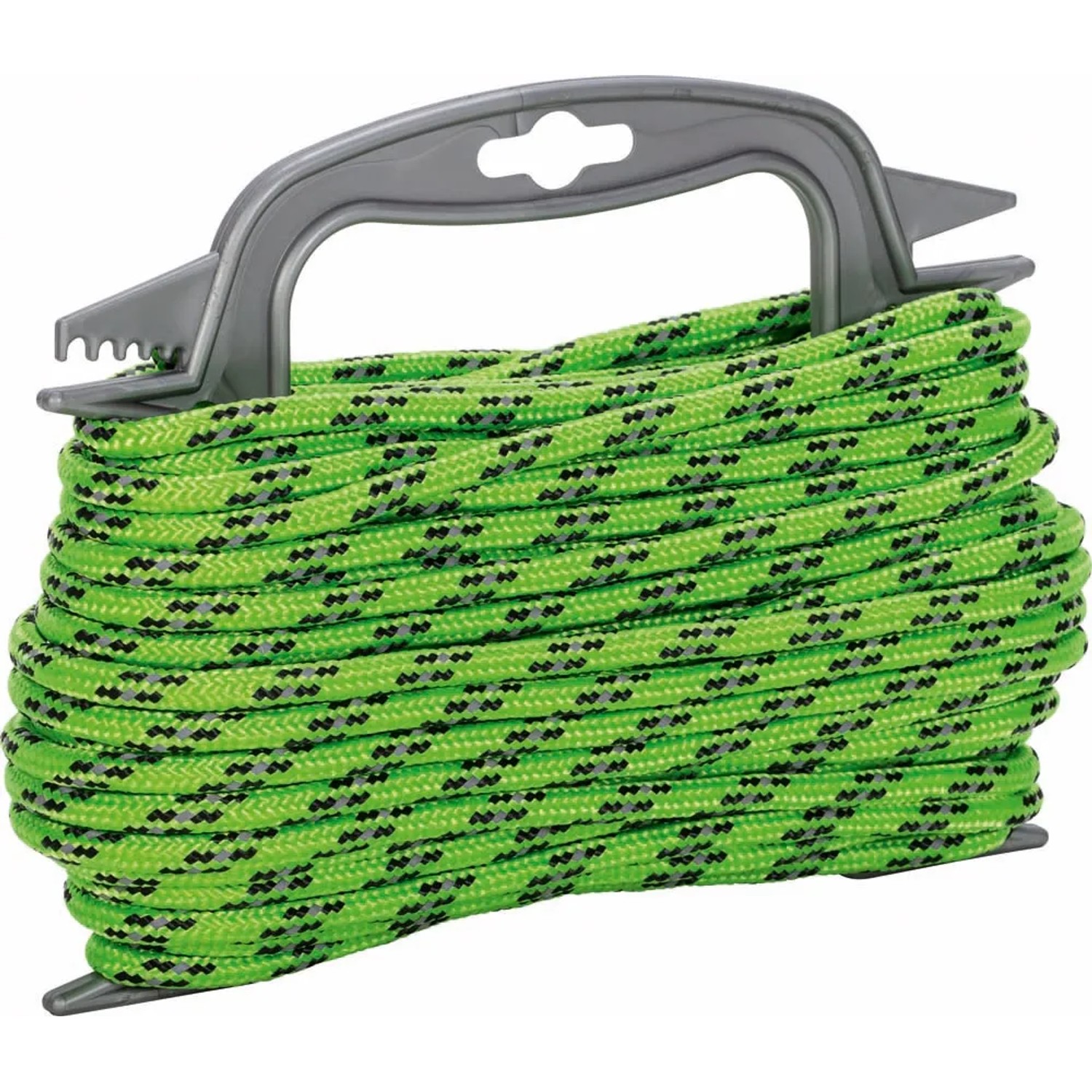 Lux-Tools Lina odblaskowa zielona 6mm 20m