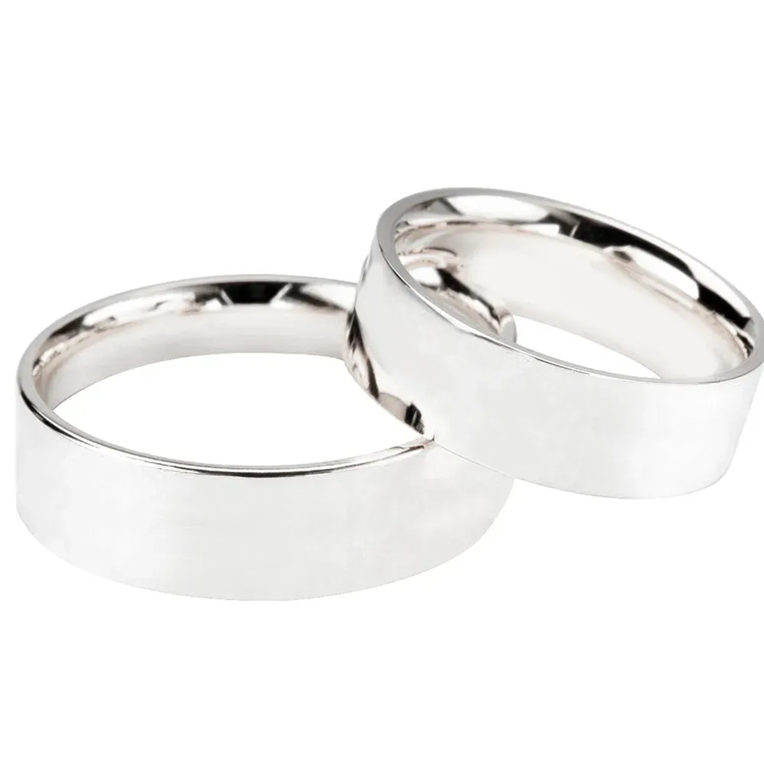 Pierścień dekoracyjny FUSION srebrny 2 szt.