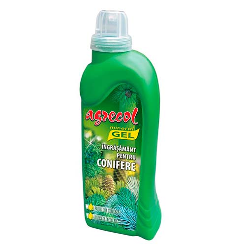 1 pac, Îngrășământ mineral gel pentru conifere - : Mod de ambalare: 1000 ml