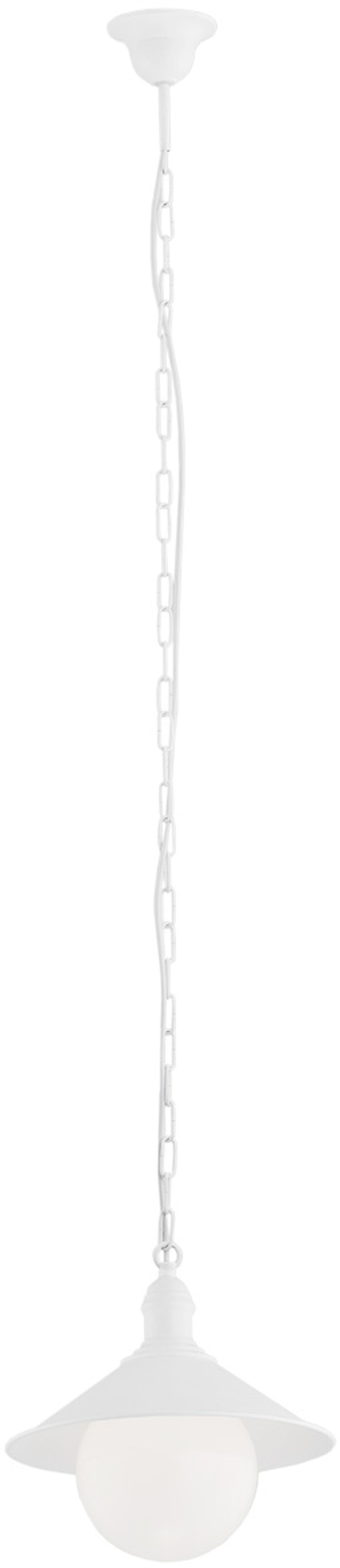 Argon Erba Bis lampa wisząca zewnętrzna 1x15W biały 3296