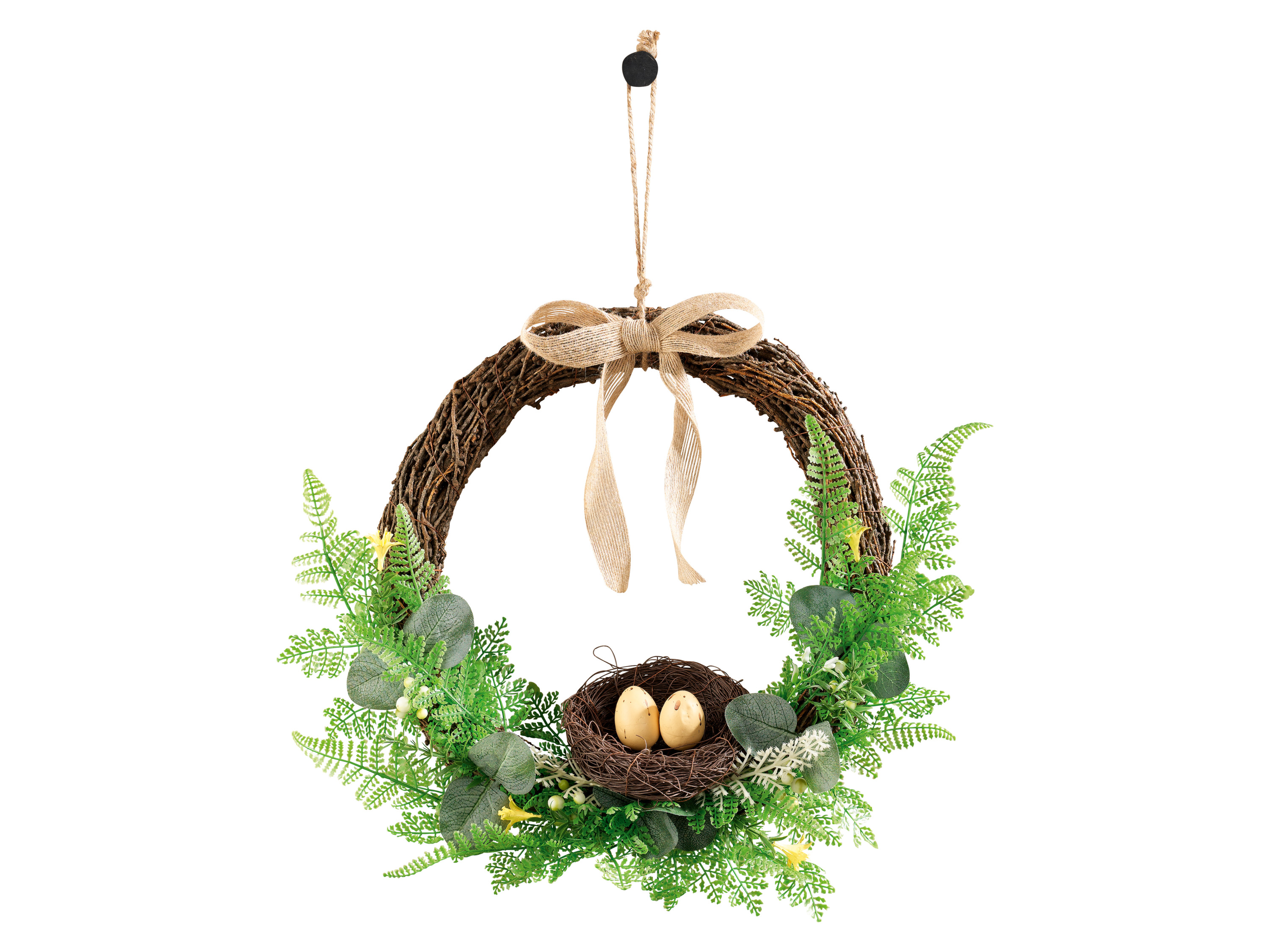 Livarno Wieniec wiosenny wielkanocny Wstążka