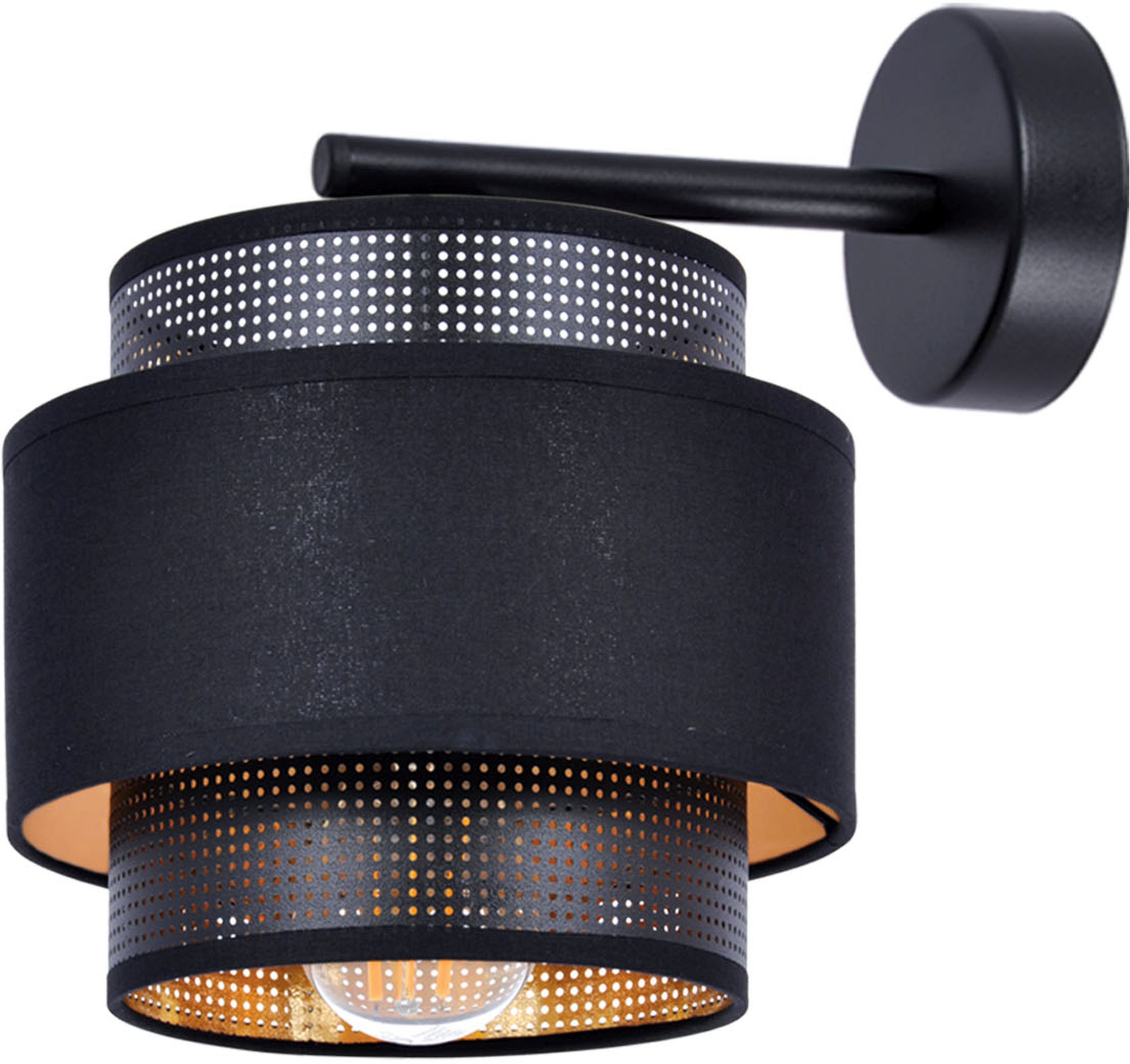 Darmowa Dostawa - Kinkiet 1x40 W czarny Kaja Amos K5284