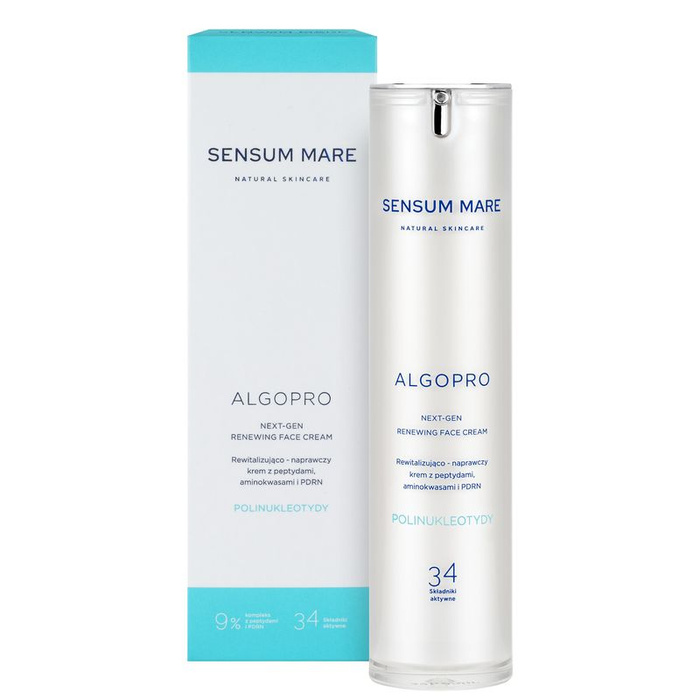 Sensum Mare ALGOPRO Rewitalizująco-naprawczy krem z kompleksem peptydowym, 50 ml