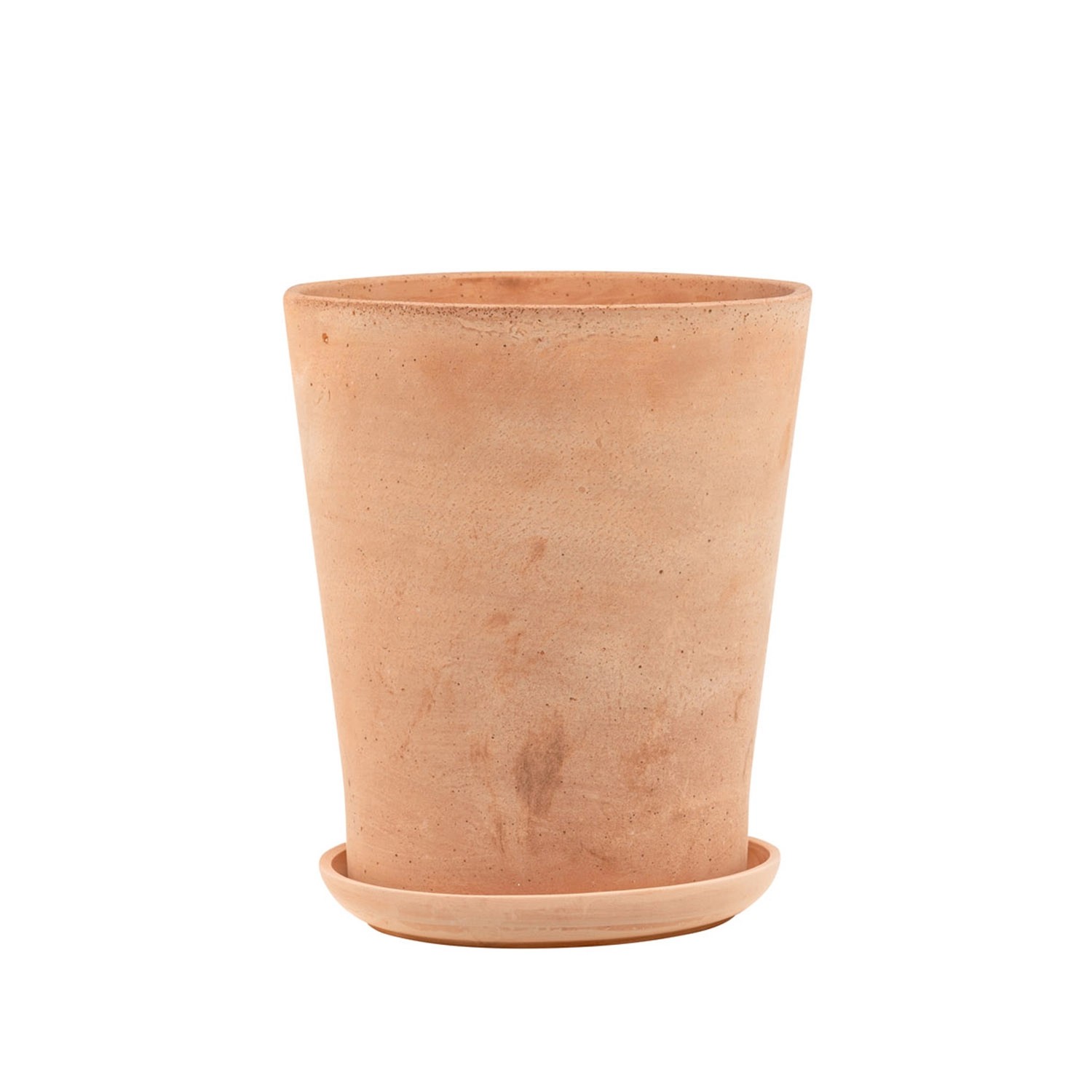 Donica z podstawką Irma terrakota - 20 cm