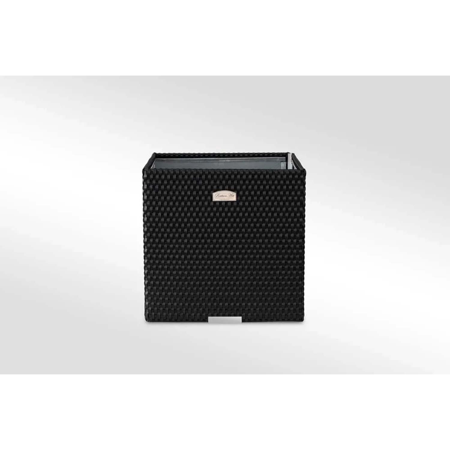 Donica rattanowa miodowa - 46 x 46 x 46 cm