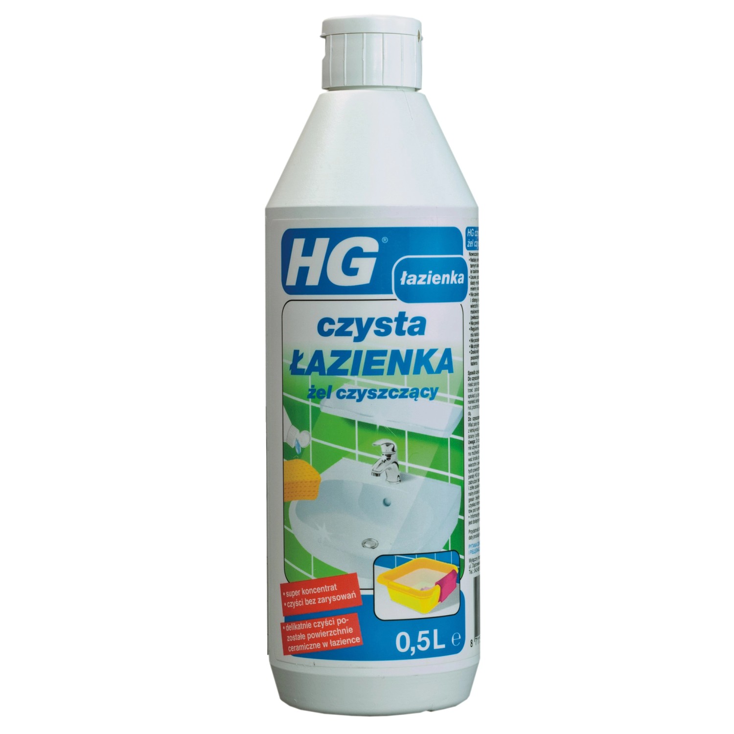 Hg Żel Czysta Łazienka 500 ml