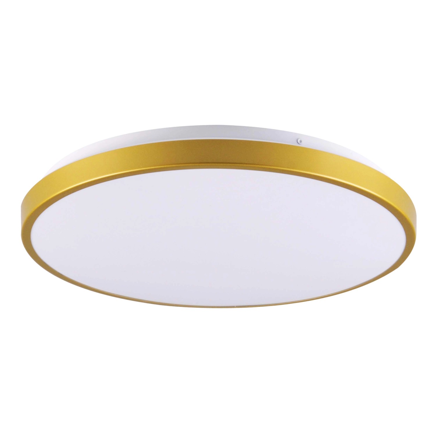 Goldlux Plafon LED KERN z pilotem 100W 3000-6000K 11200lm śr. 100cm złoty