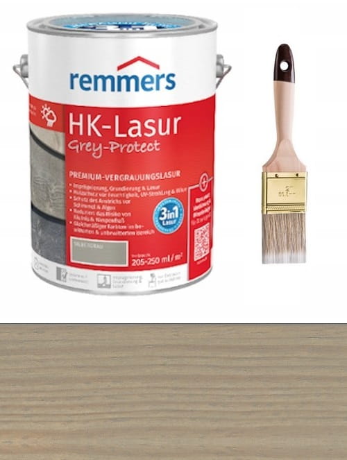 REMMERS HK-LASUR IMPREGNAT DO DREWNA SREBRNOSZARY 0,75L