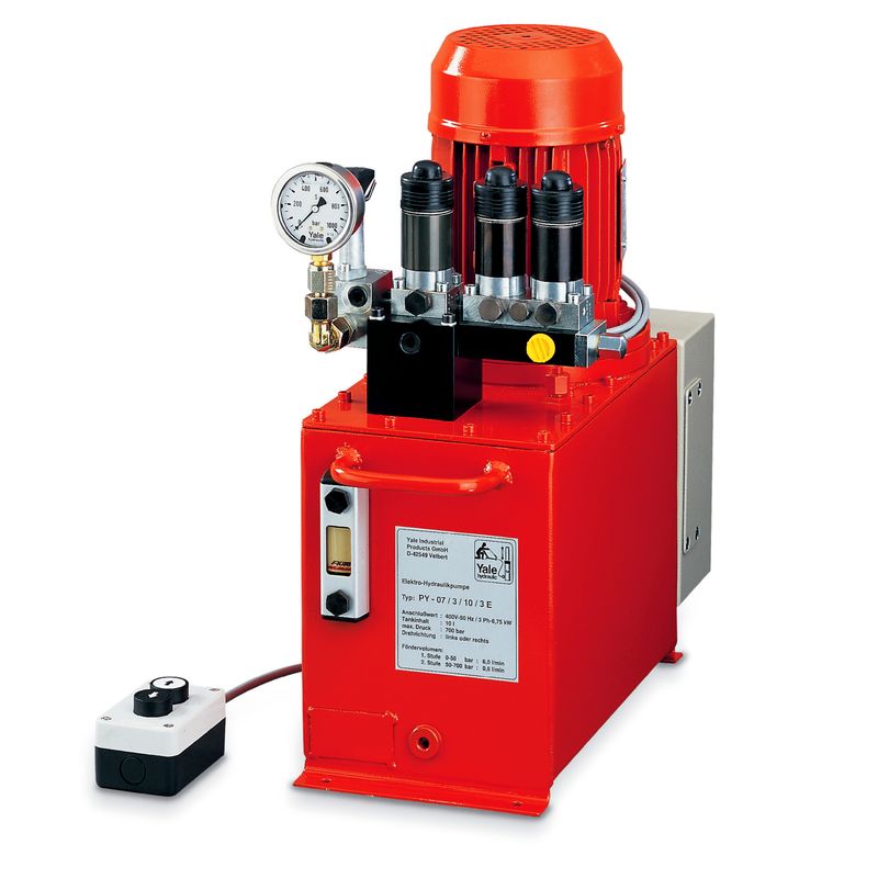 Yale PY/4 - pompa hydrauliczna 700 bar - PY-07/3/20/4 E