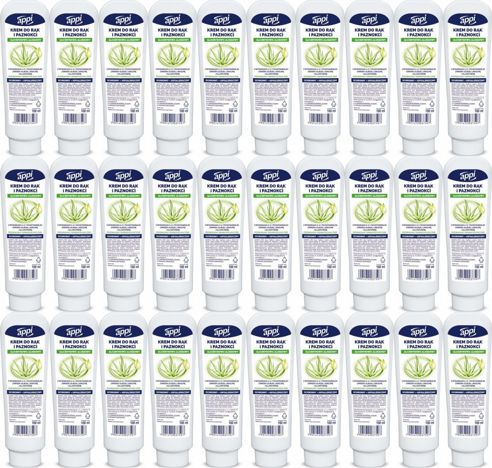 85x Krem do rąk Gold Drop Appi, aloesowy, 100ml