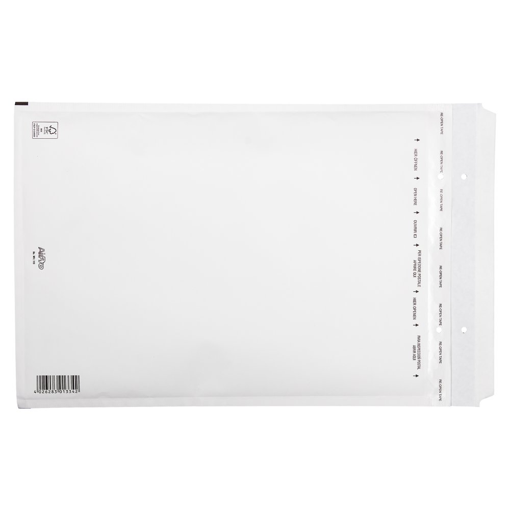 Koperta bąbelkowa Bong AirPro, I19, 320x445mm [W9], 50 sztuk, biały