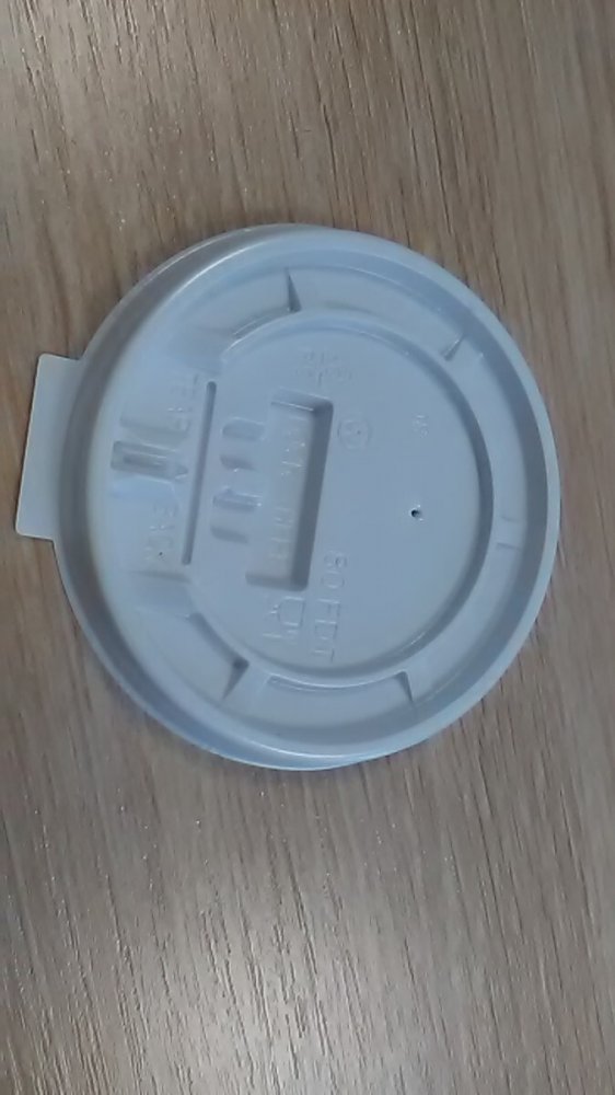 Pokrywka do kubka, średnica 80mm, 100 sztuk, biały