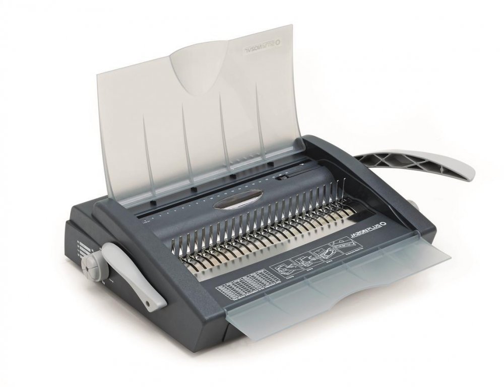 Bindownica ręczna Argo Jazon Plus, do 510 kartek, szary