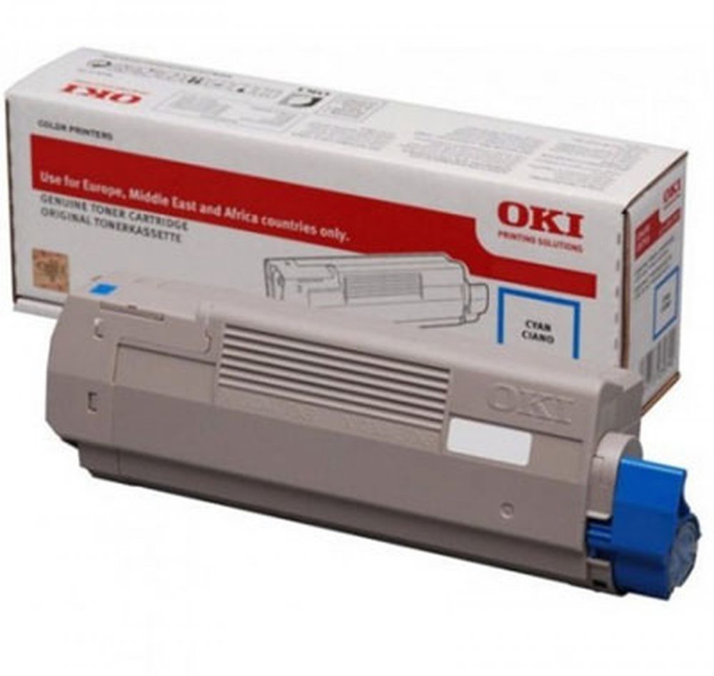 Toner OKI (46443103), 10000 stron, cyan (błękitny)