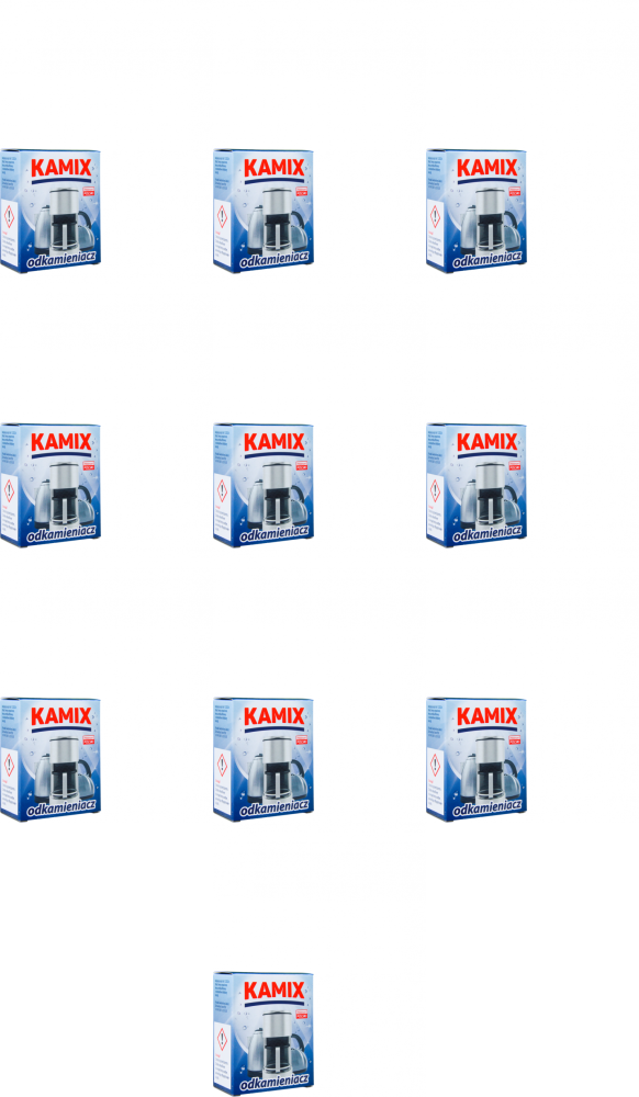 10x Odkamieniacz do sprzętu AGD Kamix, 150g