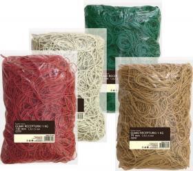 Gumki recepturki Grand, 50mm, 1 kg, mix kolorów