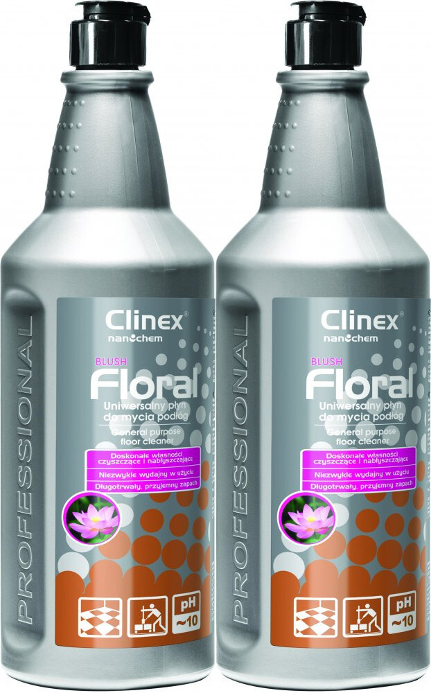 2x Płyn do podłóg Clinex Floral Blush, 1l