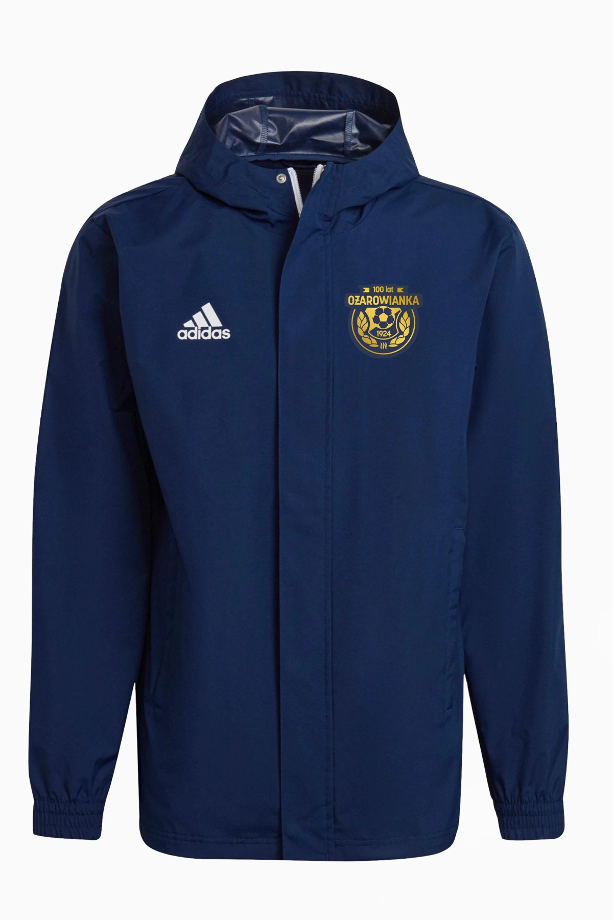 Kurtka adidas KS Ożarowianka 25/26 All-Weather Junior - Granatowy