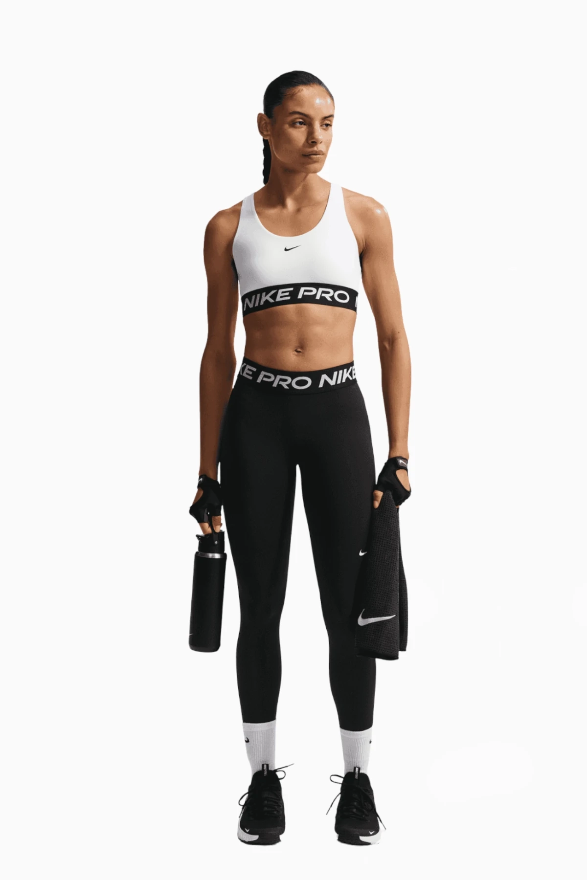 Stanik Nike Pro 365 Damski - Biały