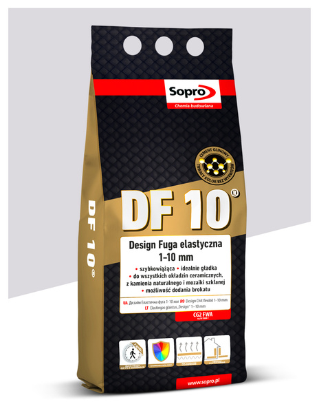 Fuga elastyczna DF10 1-10mm 27: Pergamon 2kg Sopro