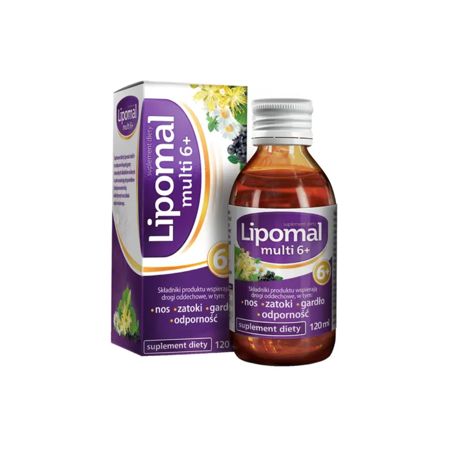 Lipomal, multi 6+, 120 ml