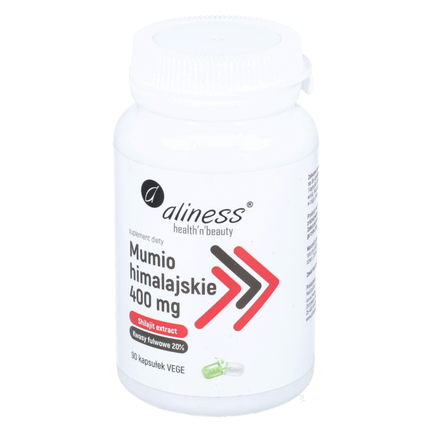 Aliness mumio himalajskie 400 mg, 90 kapsułek