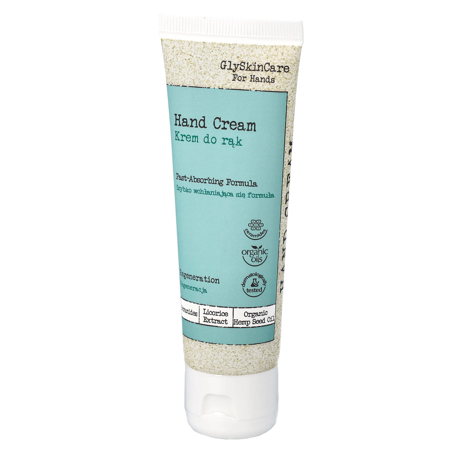 Glyskincare - for hands, regeneracyjny krem do rąk, 75 ml