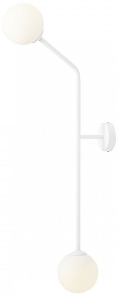 Aldex Pure kinkiet 2x40W biały 1064D_2