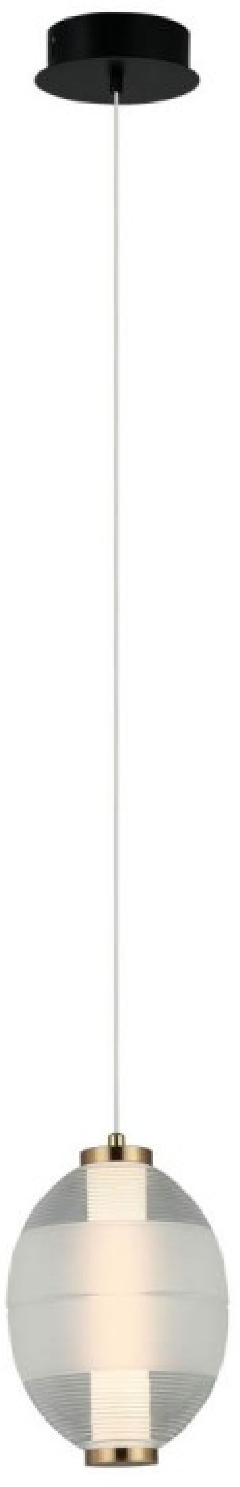 Italux Rinot lampa wisząca 1x8 W przezroczysta PND-45372-1-WH-CL