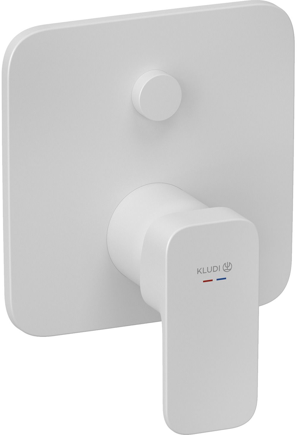 Kludi Renon bateria wannowo-prysznicowa podtynkowa biała 427595375