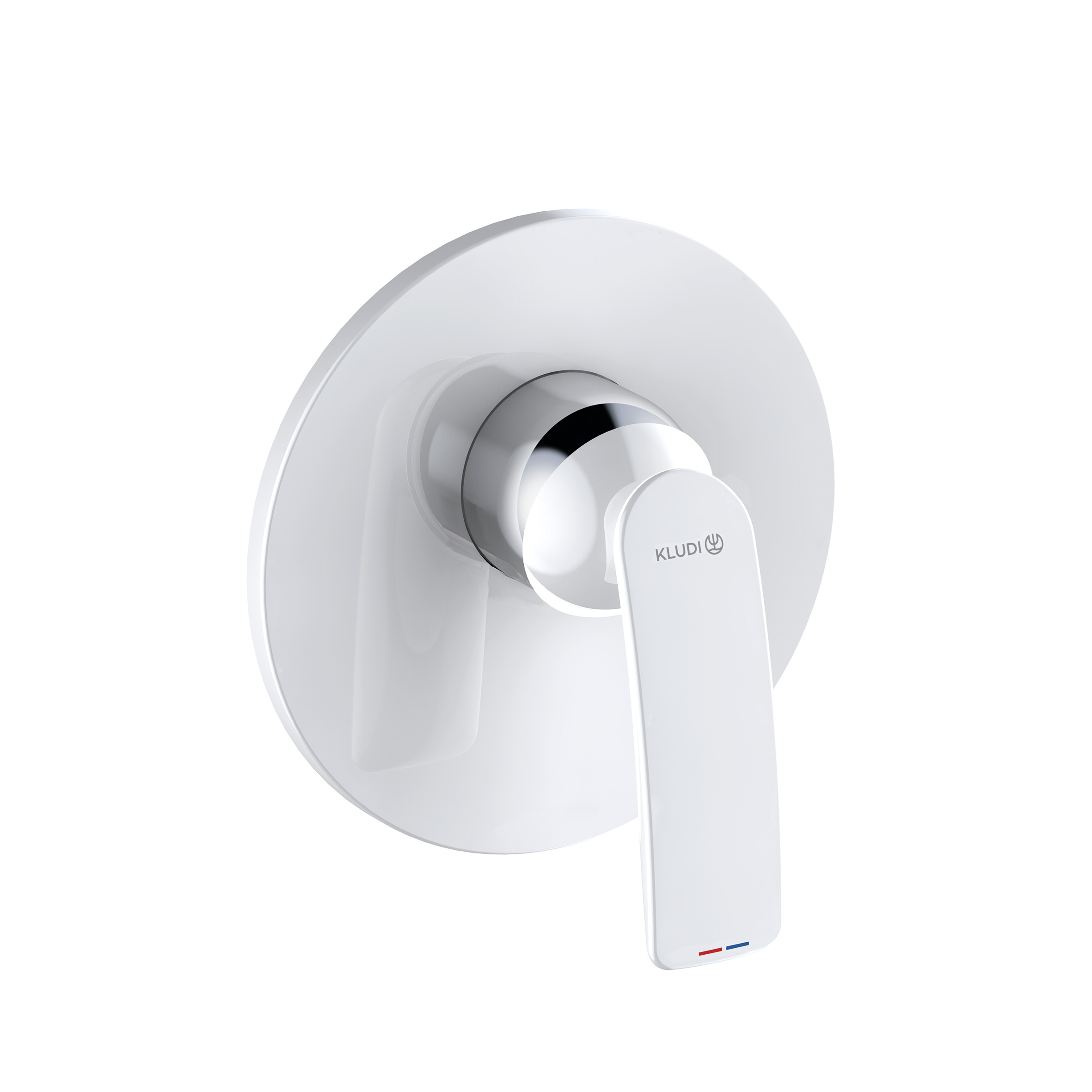 Kludi Balance bateria prysznicowa podtynkowa biała 527559175