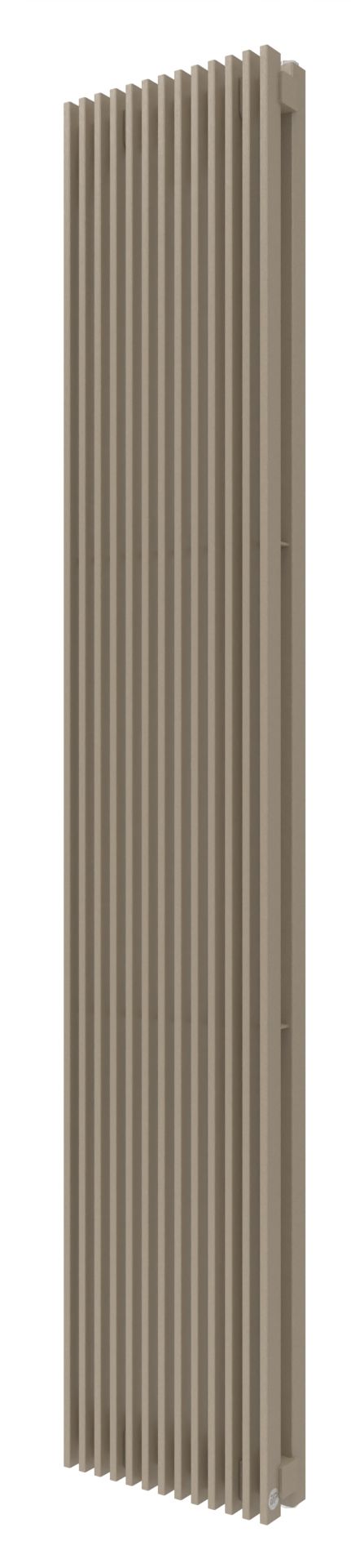 Instal Projekt Afro New 2 grzejnik pokojowy 180x28,8 cm podłączenie dolne cappuccino AFRN2-180/13C42