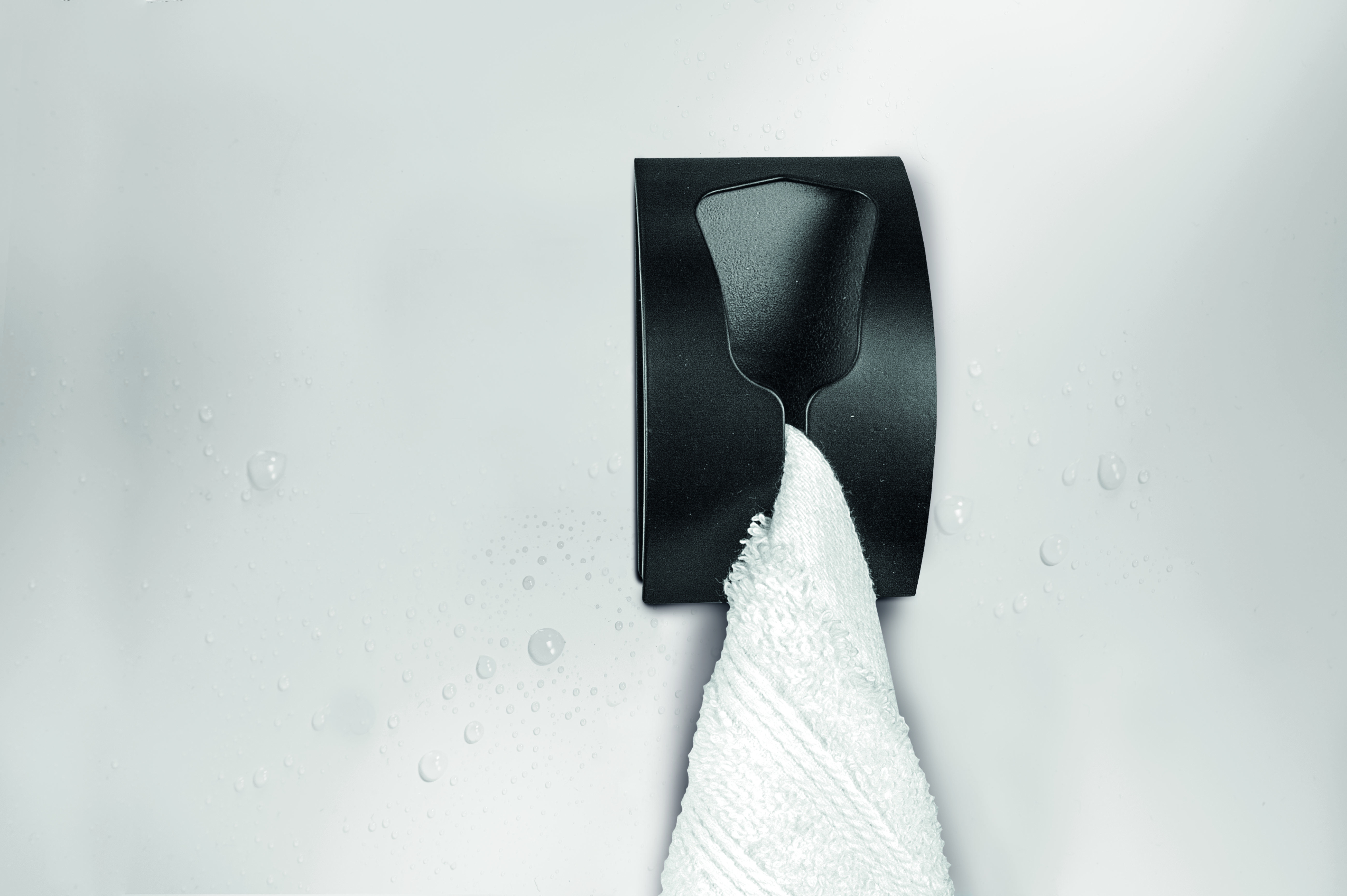 Kleine Wolke Tulip wieszak na ręczniki czarny mat 8646926887 - Wysyłka w 24h