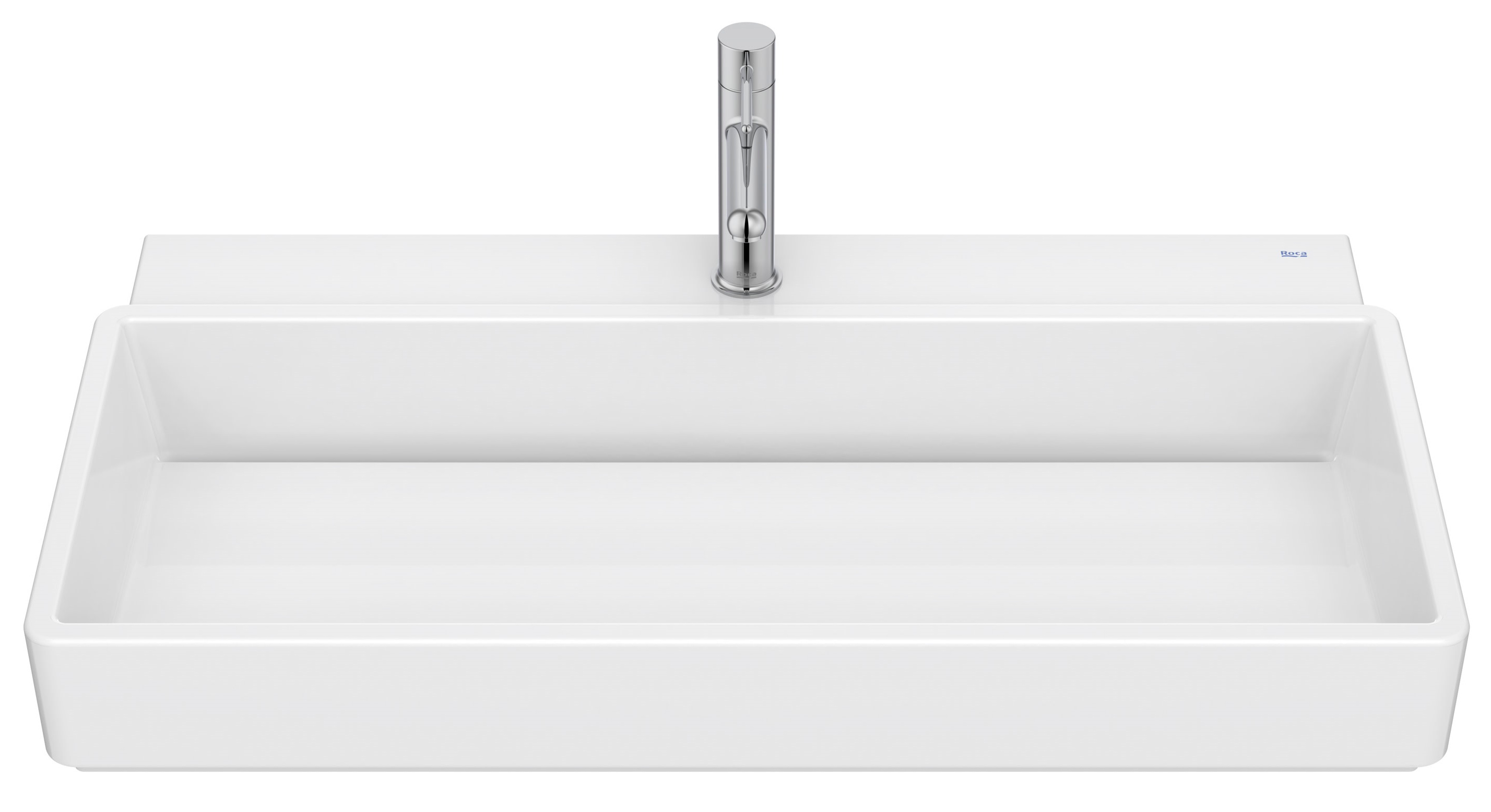 Roca Tura umywalka 80x43 cm prostokątna meblowa-nablatowa biała A327695S00