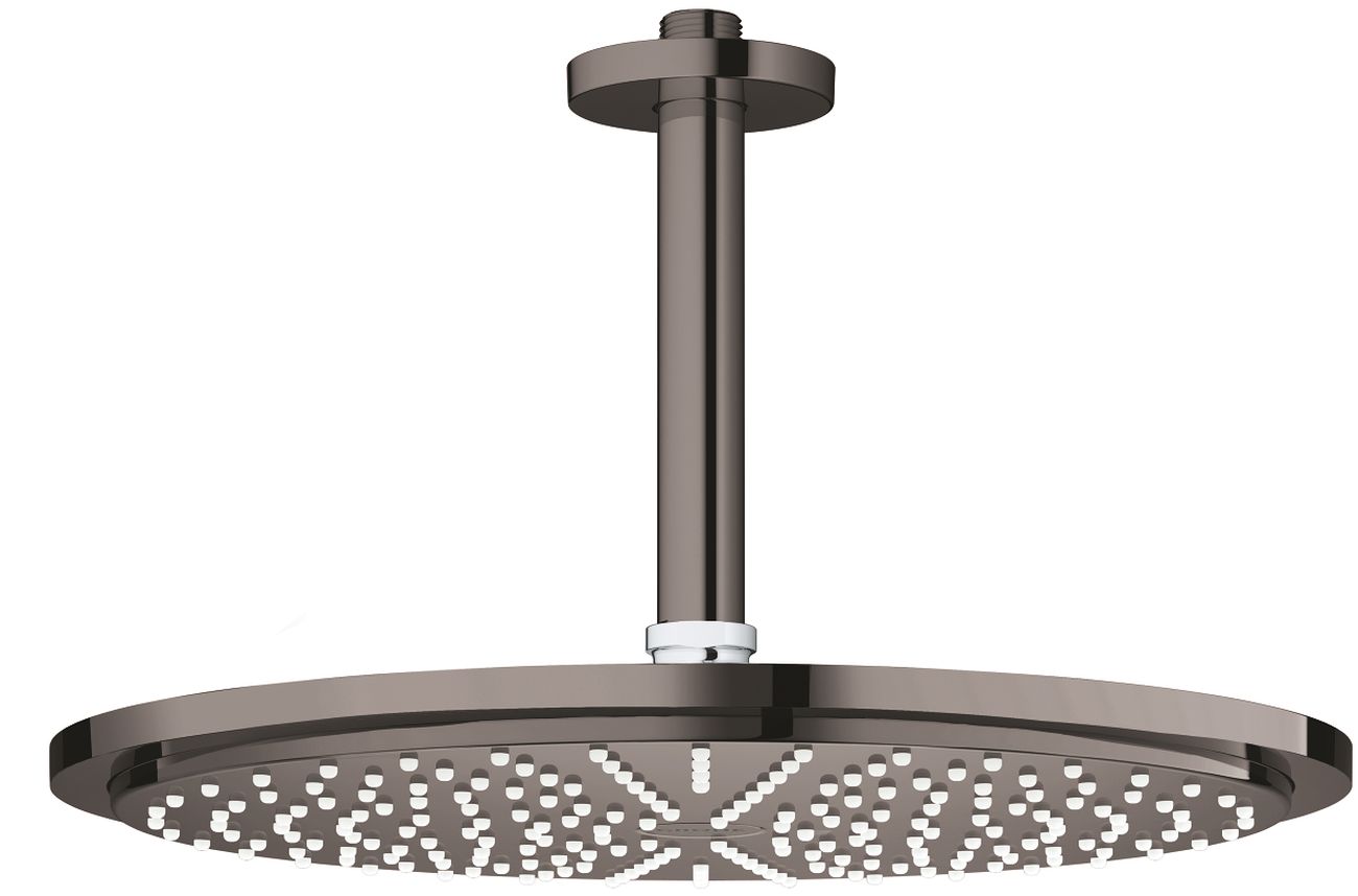 Grohe Rainshower Cosmopolitan 310 deszczownica 31 cm okrągła z ramieniem sufitowym hard graphite 26067A00