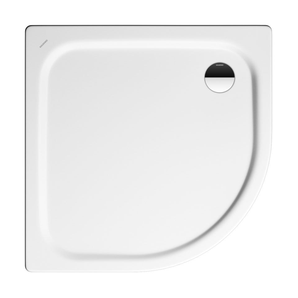 Kaldewei Zirkon brodzik 100x100 cm półokrągły z nośnikiem ze styropianu model 510-2 biały 456448040001