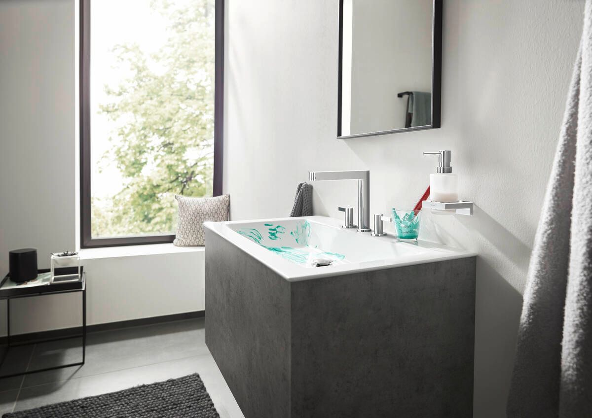 Hansgrohe Finoris bateria umywalkowa 3-otworowa EcoSmart chrom 76034000 - Wysyłka w 24h