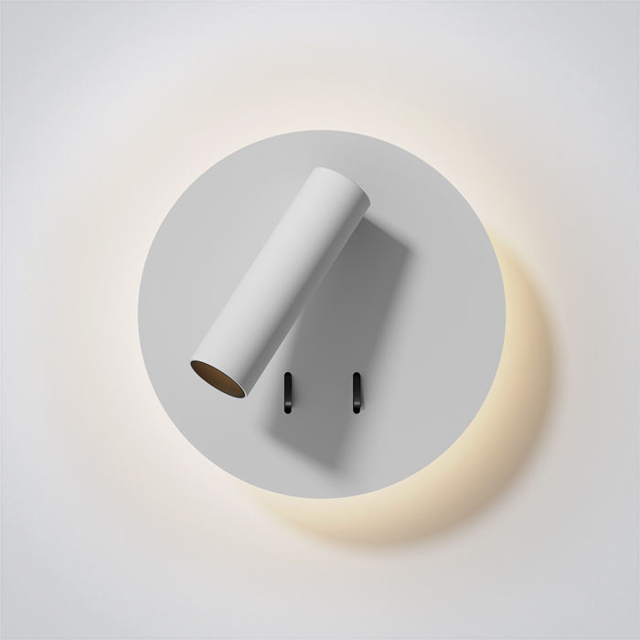 One Light Magoula kinkiet 1x3 W biały 65746B/W/W