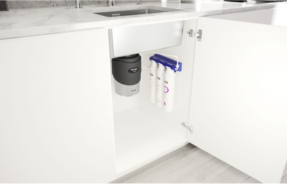 Blanco FWD Medium młynek do odpadów BIO czarny 526647