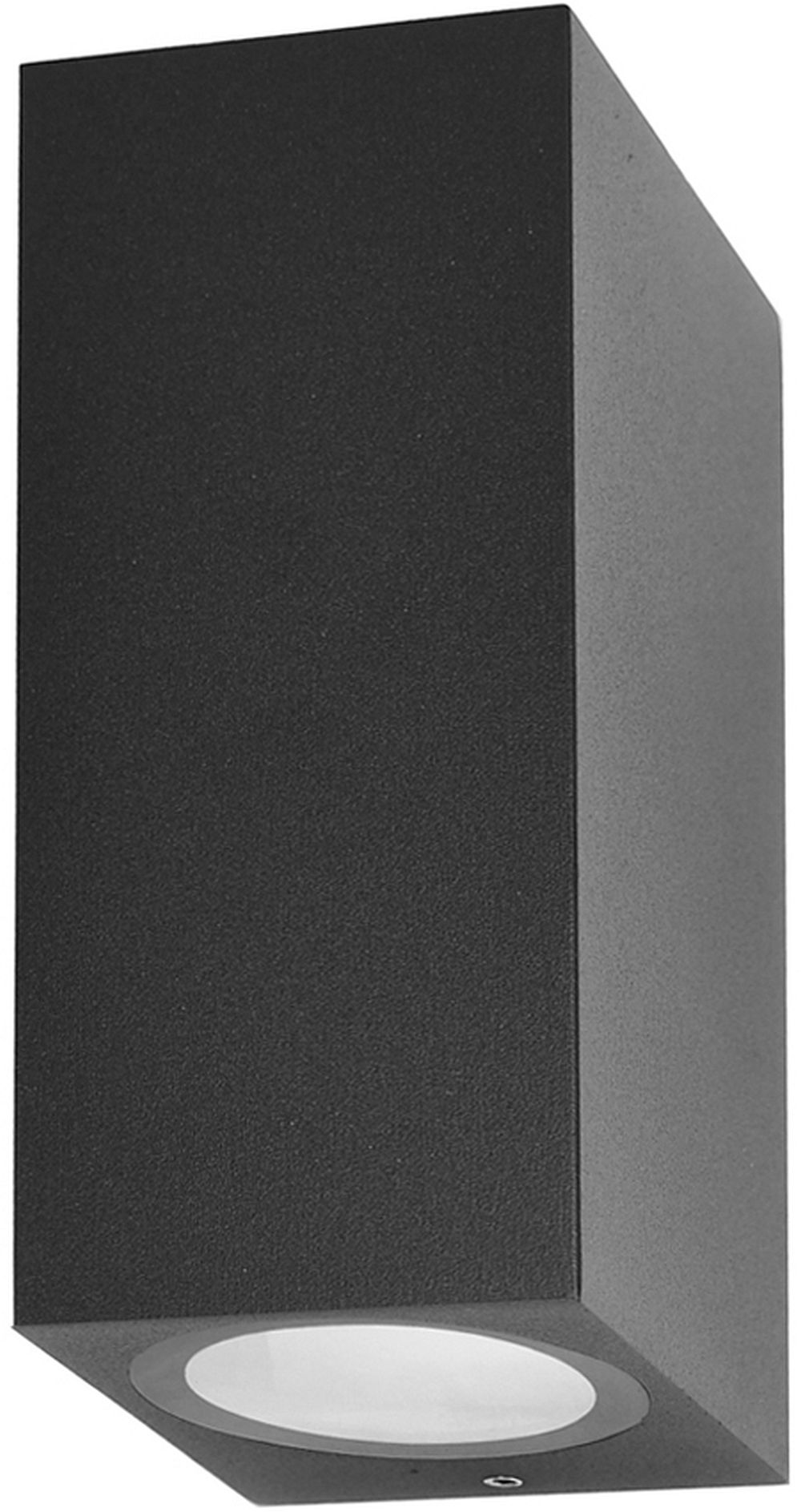 Italux Genta kinkiet zewnętrzny 2x35 W czarny OWL-2198-1SQ