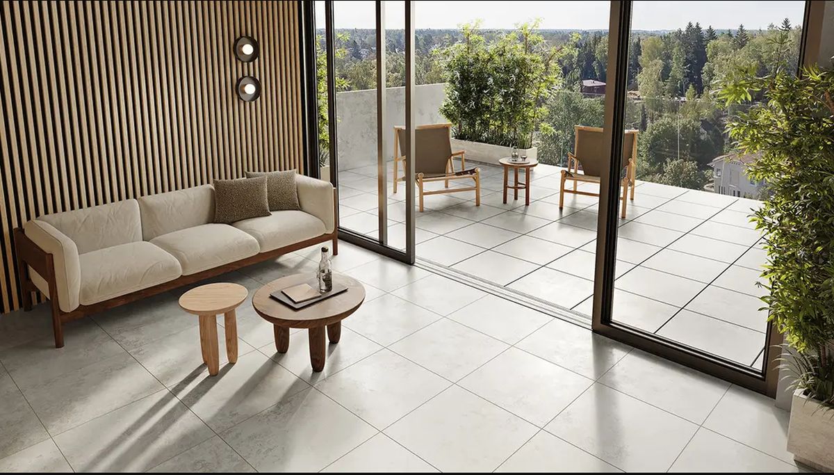 Korzilius Torano płytka ścienno-podłogowa 59,8x59,8 cm biała