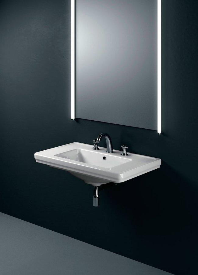 GSI Classic umywalka 90x50 cm prostokątna ścienna biała 8788111