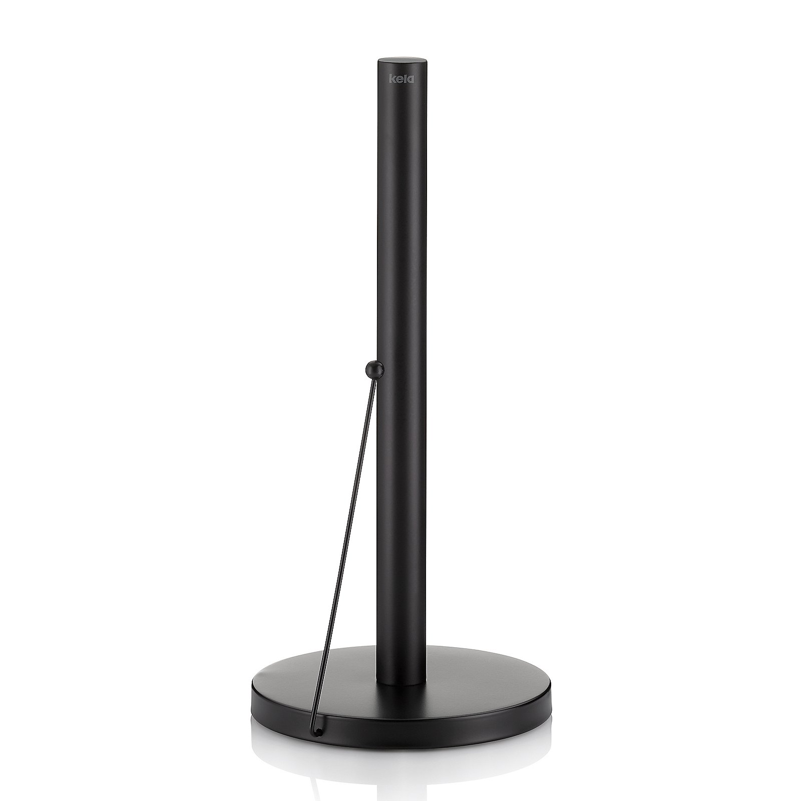 Kela Rollo stojak na ręcznik papierowy 15x15x33,5 cm czarny 16904 - Wysyłka w 24h